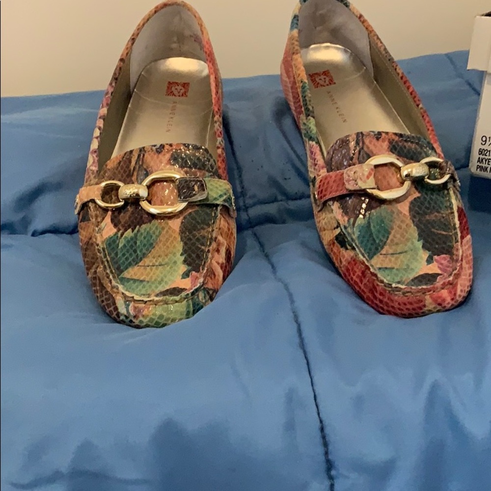 Multi Pink Ann Klein Loafer